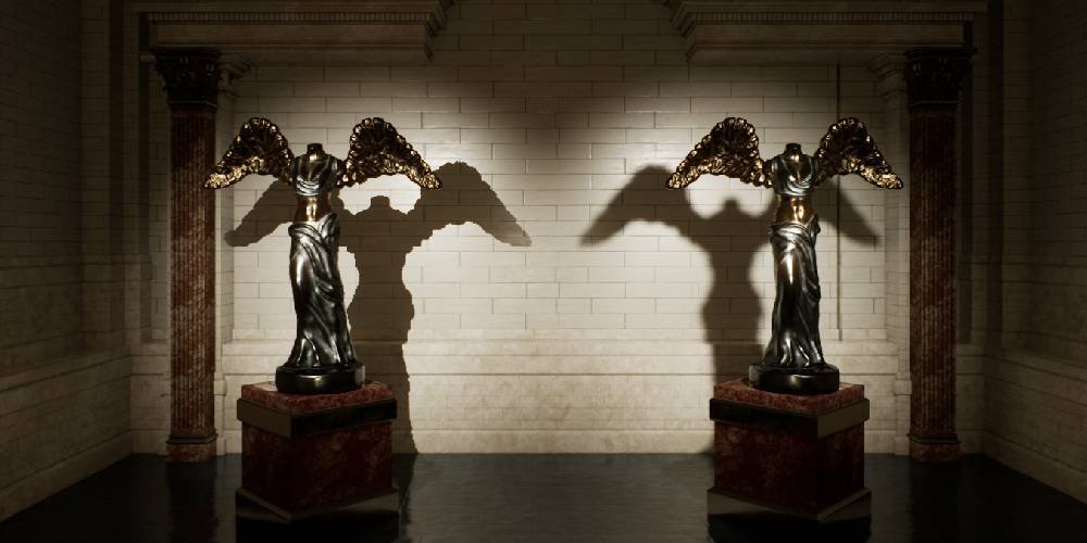 Examples of hard vs soft shadows