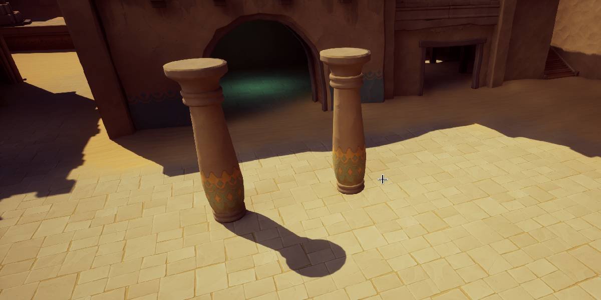 Comparison of light with and without shadows